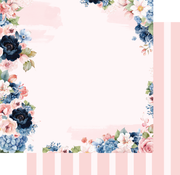Uniquely Creative - Indigo Bloom Paper - Bluebell