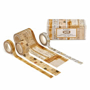 49 And Market Vintage Bits Essentials Fabric Tape Assortment 4/Rolls