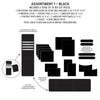 49 And Market Create-An-Album Foundation Inserts - Assort 1 Black