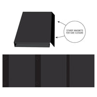 49 And Market Create-An-Album Triple Flip Album Base - Black