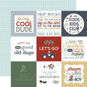 Carta Bella - That's My Boy Paper - 4X4 Journaling Cards