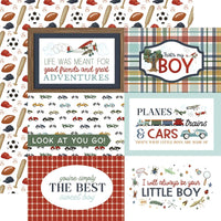 Carta Bella - That's My Boy Paper - 6X4 Journaling Cards