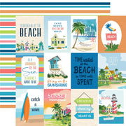 Carta Bella - Beach Town Paper - 3x4 Journaling Cards