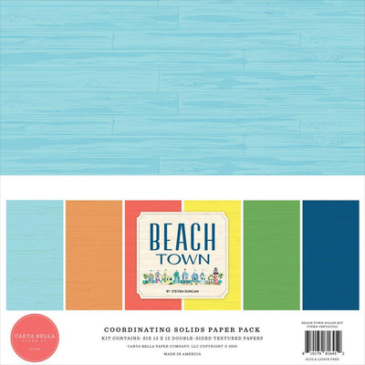 Carta Bella - Beach Town Solid Paper Pack 12x12