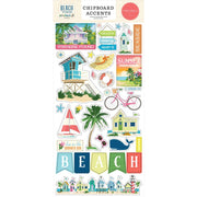 Carta Bella - Beach Town Chipboard Accents