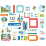 Carta Bella - Beach Town Ephemera 34/Pkg