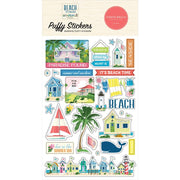 Carta Bella - Beach Town Puffy Stickers