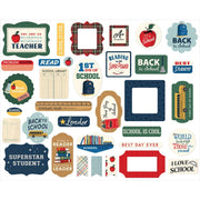 Carta Bella - Back to School Ephemera Die Cuts 34/Pkg