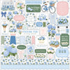 Carta Bella - Flower Shoppe Elements Cardstock Stickers 12"X12"
