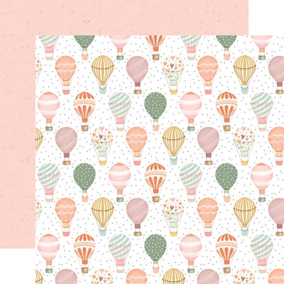 Carta Bella - That's My Girl Paper - Hot Air Balloons