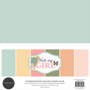 Carta Bella - That's My Girl Solids Paper Pack