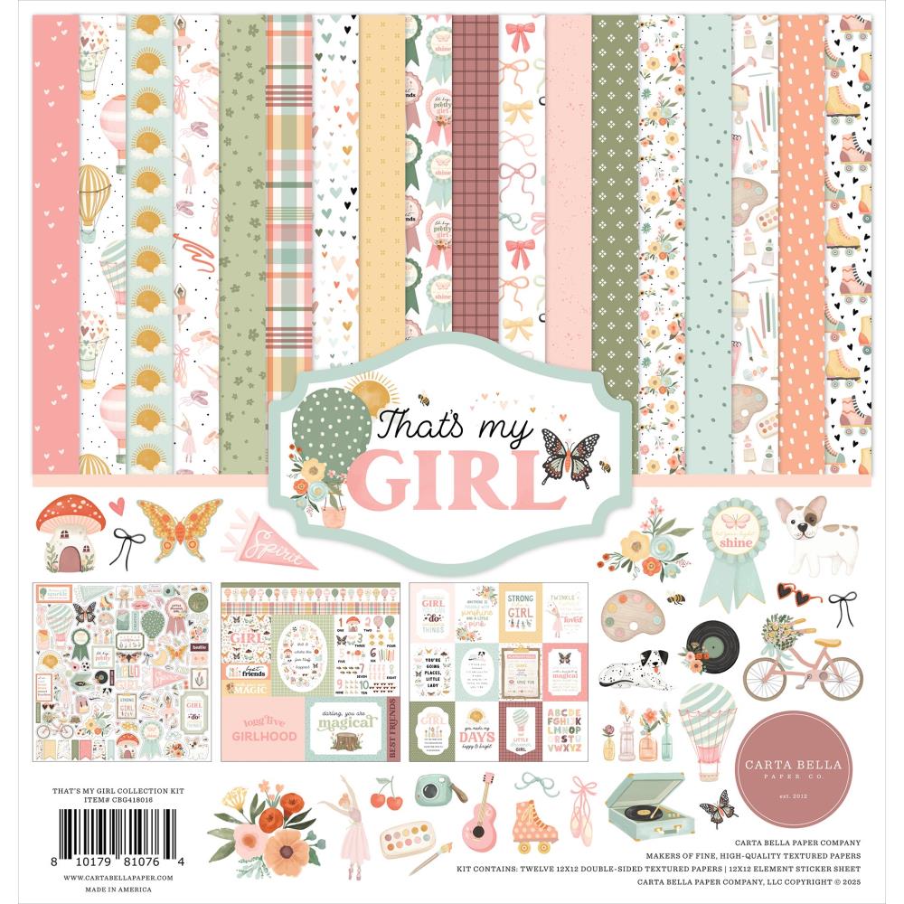 Carta Bella - That's My Girl 12x12 Collection Kit