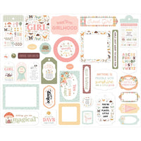 Carta Bella - That's My Girl  Frames & Tags 34/Pkg