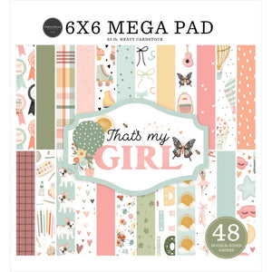 Carta Bella - That's My Girl 6x6 Mega Paper Pad - 48 Sheets