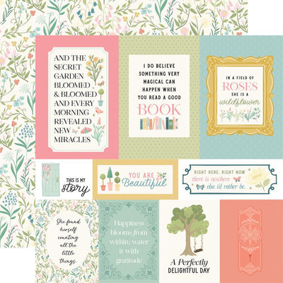 Carta Bella - Secret Garden Paper - Multi Journaling Cards