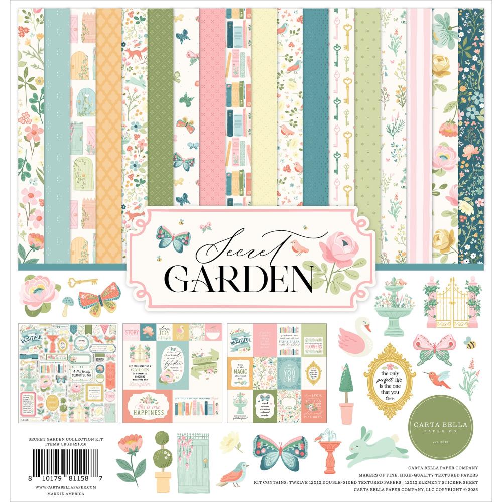 Carta Bella - Secret Garden 12x12 Collection Kit