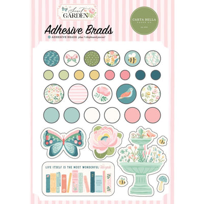 Carta Bella - Secret Garden Adhesive Brads