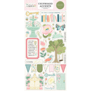 Carta Bella - Secret Garden Chipboard Stickers - Accents 6x13"