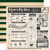 Carta Bella - Gone Fishing Paper - Fly Shop Ad