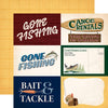 Carta Bella - Gone Fishing Paper - 6x4 Journaling Cards