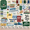 Carta Bella - Gone Fishing 12x12 Element Sticker Sheet