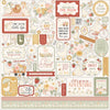 Carta Bella - Silly Goose Elements Cardstock Stickers 12"X12"