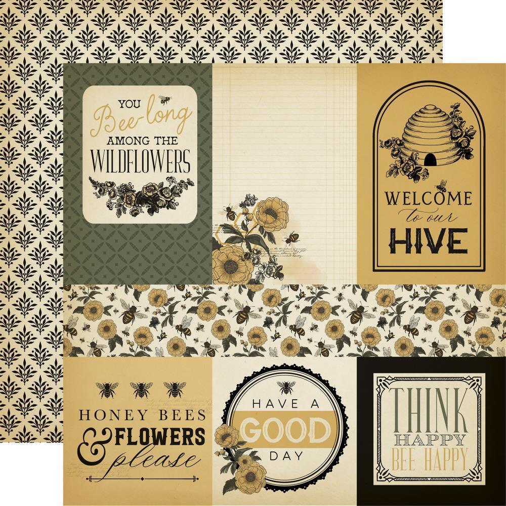 Carta Bella - Honey Bee Paper - Multi Journaling Cards