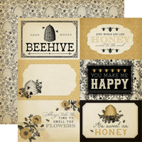 Carta Bella - Honey Bee Paper - 6X4 Journaling Cards