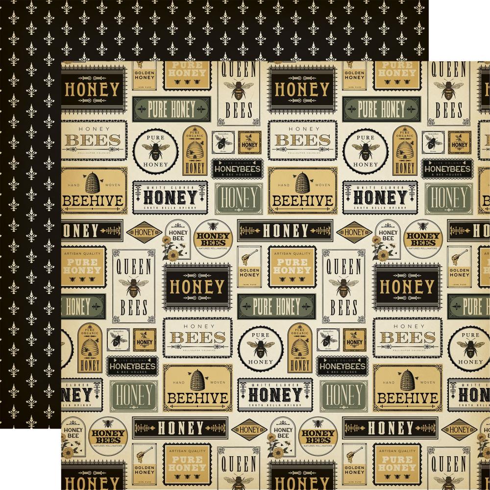 Carta Bella - Honey Bee Paper - Honey Phrases