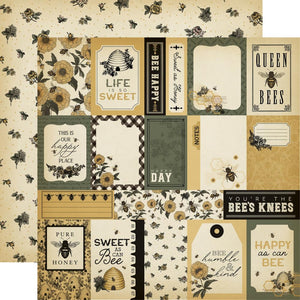 Carta Bella - Honey Bee Paper - Honey Journaling Cards