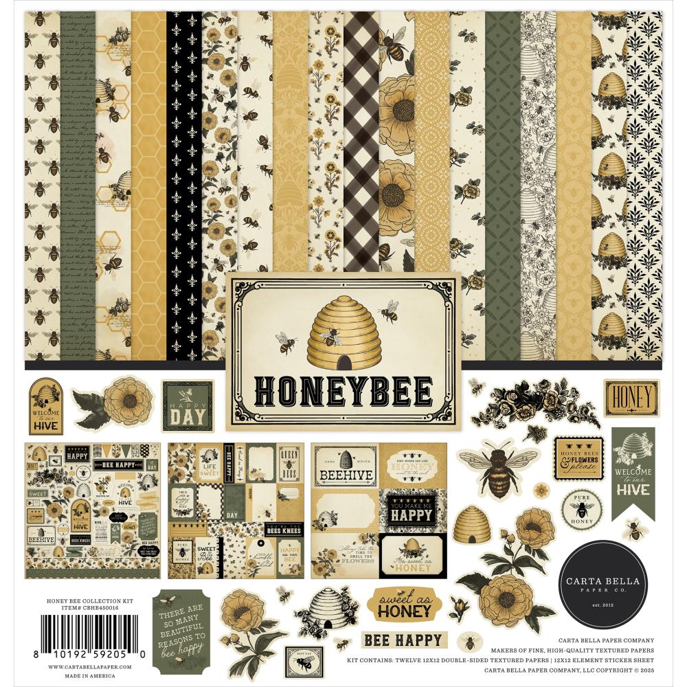 Carta Bella - Honey Bee 12x12 Collection Kit