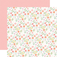 Carta Bella - Here Comes Easter Paper - Easter Blooms