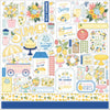 Carta Bella - Lemonade Elements Cardstock Stickers 12"X12"