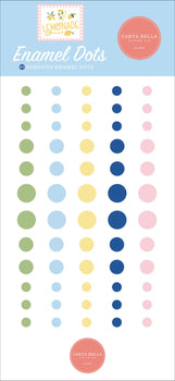 Carta Bella - Lemonade Enamel Dots 60/Pkg