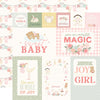 Carta Bella - Little Lullabies Baby Girl Paper - Multi Journaling Cards