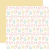 Carta Bella - Little Lullabies Baby Girl Paper - Sweet Girl Bibs