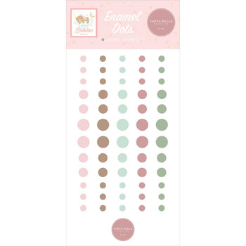 Carta Bella - Little Lullabies Baby Girl Enamel Dots