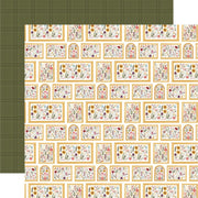 Carta Bella - Pressed Floral Paper - Framed Flowers