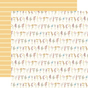 Carta Bella - Pressed Floral Paper - Taped Flowers
