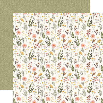 Carta Bella - Pressed Floral Paper - Be Bold Stems