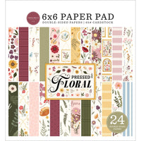Carta Bella - Pressed Floral 6x6 Paper Pad 24/Pkg