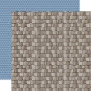 Carta Bella - Seashore Paper - Beach Wood Shingles