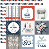 Carta Bella - Seashore Paper - 4X4 Journaling Cards
