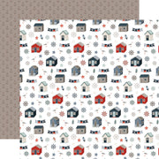Carta Bella - Seashore Paper - Beach Front Houses