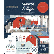 Carta Bella - Seashore Frames & Tags Die Cuts 33/Pkg