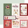 Carta Bella - Wine Paper - 6x4 Journaling Cards