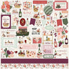 Carta Bella - Wine 12x12 Cardstock Sticker Sheet