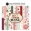 Carta Bella - Wine 6x6 Paper Pad