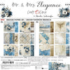 Craft O’Clock - Mr & Mrs Elegance 8×8 Mixed Set Papers