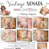 Craft O'Clock - Vintage Sonata 12x12 Papers Set
